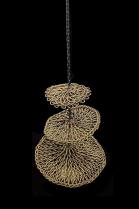 Woven Disk Earrings  2