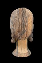 Realistic Ebony Wood (aka Zebrawood) Bust - Nigeria 3