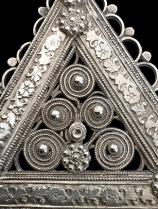 'Chandan Haar,' Silver Five-Stranded Necklace - Punjab, India 6