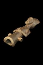 Wooden Whistle - Chokwe People, D.R. Congo 4