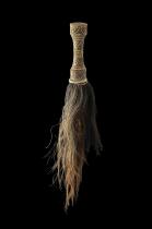 Dancing Fly Whisk Overlaid with Metal  - Kuba People, D.R. Congo