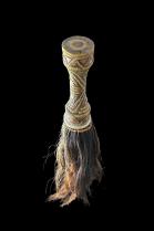 Dancing Fly Whisk Overlaid with Metal  - Kuba People, D.R. Congo 3