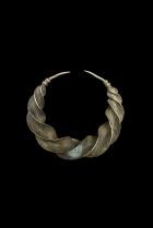 Set of 3 Old Traditional Earrings - Fulani People, Nigeria 1