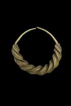 Set of 3 Old Traditional Earrings - Fulani People, Nigeria 2