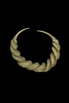 Set of 3 Old Traditional Earrings - Fulani People, Nigeria 3