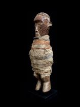 Wrapped Fetish Figure - Teke People, D.R. Congo - On Reserve  1