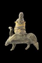 Bushcow/Buffalo Bronze Pendant - Tusyan People, Burkina Faso 1