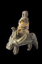 Bushcow/Buffalo Bronze Pendant - Tusyan People, Burkina Faso