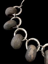 Mekong River Stone Bead Necklace (HM34)  3