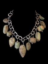 Pre-Columbian Greenstone Necklace (HM35) 2