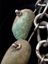 Pre-Columbian Greenstone Necklace (HM35) 5