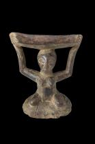 Figurative Headrest - Luba People, D.R. Congo