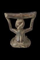 Figurative Headrest - Luba People, D.R. Congo 4