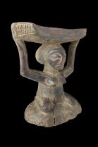 Figurative Headrest - Luba People, D.R. Congo 6