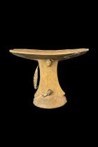 Headrest with Aluminum Repair on Underside - Pokot People - Kenya 1