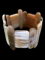 Elastic Horn Bracelet (Cream) 1 left 1