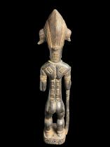 Spirit Spouse Male Figure - Baule People, Ivory Coast  6