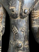 Spirit Spouse Male Figure - Baule People, Ivory Coast  12