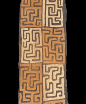 Kuba Raffia Cloth Skirt - Kuba People, D.R. Congo (#16) 1