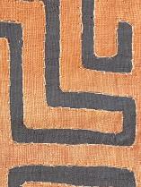 Kuba Raffia Cloth Skirt - Kuba People, D.R. Congo (#20) 3