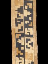 Kuba Raffia Cloth Skirt - Kuba People, D.R. Congo (#25) 1