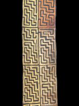 Kuba Raffia Cloth Skirt - Kuba People, D.R. Congo (#32) 1