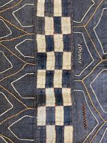 Partial Kuba Raffia Cloth Skirt - Kuba People, D.R. Congo (#41a) 1