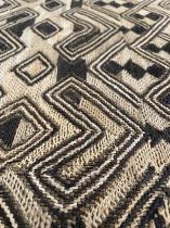 Embroidered Raffia Textile - Kuba People, D.R. Congo #45 3