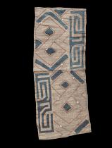 Short Raffia Cloth - Kuba People, D.R. Congo #47