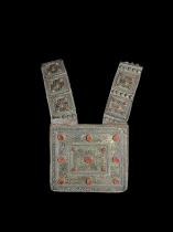 19th C. Amulet pouch - Tekke People - subgroup of Turkoman, Afghanistan - Central Asia 9