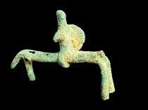 Bronze Equestrian Figure (Horse and Rider) - Djenne, Mali 3