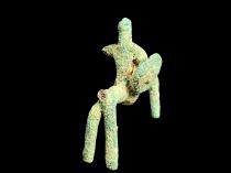 Bronze Equestrian Figure (Horse and Rider) - Djenne, Mali As-Is 5