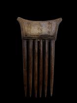 Wooden Hair Comb - Baule People, Ivory Coast 2