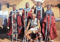 'Nguba' Marriage Blanket Cape - Ndebele People, South Africa (#3425) 11