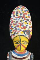 3 Colorful Figures in Ceremonial Dress - Angola 7