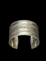Vintage Tuareg Sterling Silver Cuff Bracelet 1