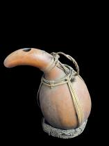 Gourd Palm Wine Vessel - Grassfield Peoples like the Bamileke and Bamum of Cameroon - Sold 2