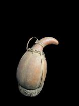 Gourd Palm Wine Vessel - Grassfield Peoples like the Bamileke and Bamum of Cameroon - Sold 5