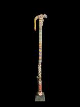 Beaded Staff - Yoruba People, Nigeria - SOLD 11