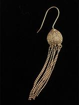 Woven Fringe Earrings (24AGH) 2