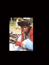 Wood and Metal Long Pipe 2 - Xhosa People, South Africa 10