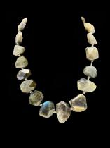 Faceted Labradorite Necklace with Hand Knotted Strands - CBD68 2