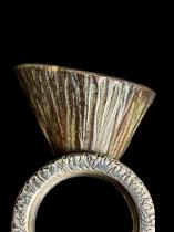 Sterling Silver and Buffalo Horn Ring by Robbin and Warren 3