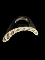 Sterling Silver and Horn Ring - Benin 1