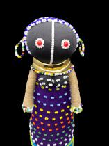 Tall Ceremonial Courtship Doll - Ndebele people, South Africa 1