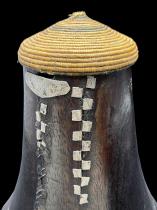 Milk Vessel w/ Native Metal Repairs - Ganda & Hima Peoples, Uganda (3) 2