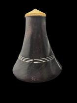 Milk Vessel w/ Native Metal Repairs - Ganda & Hima Peoples, Uganda (3) 9