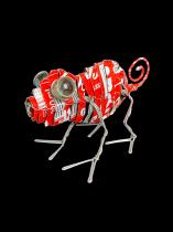 Recycled Coke Can Tin Chameleons - South Africa 4