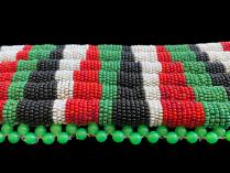 Umutsha Beaded Belt - Zulu People, South Africa 4