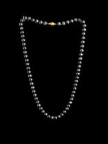 Cultured Black Pearl Necklace